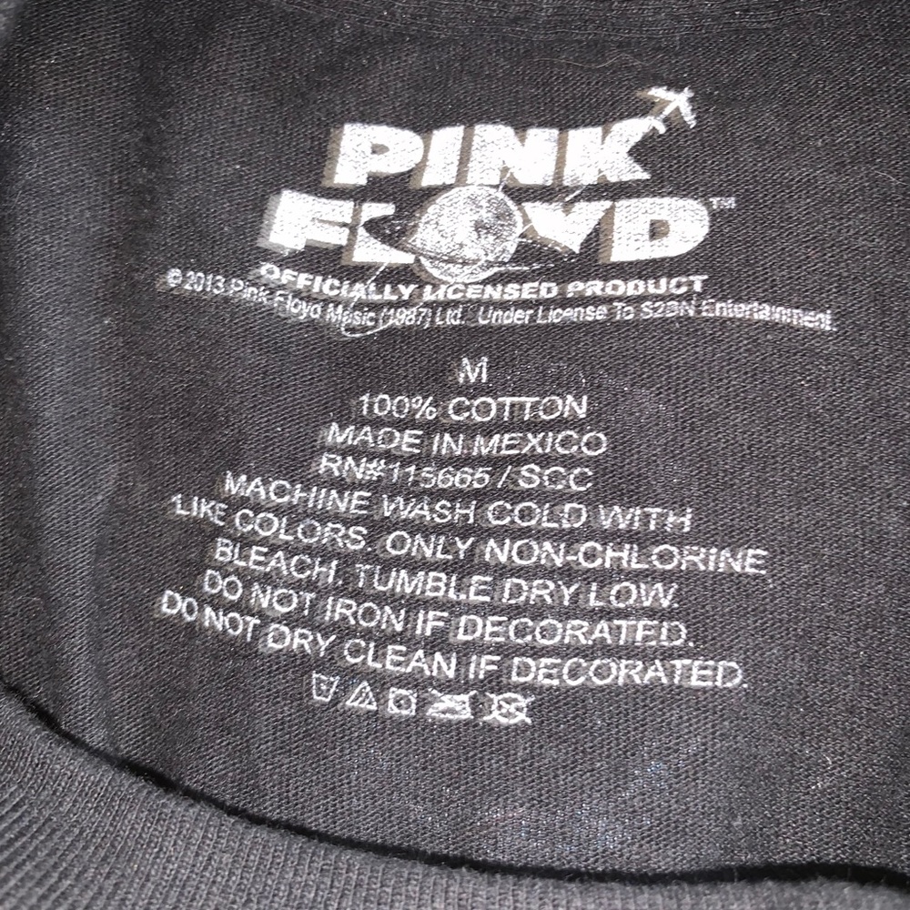 pink floyd t shirt